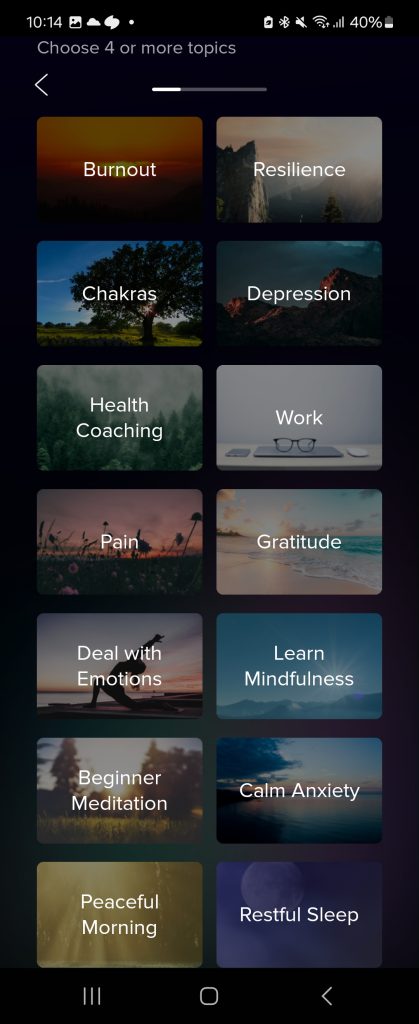 app for meditation Aura