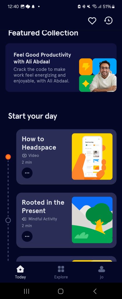 app for meditation headspace