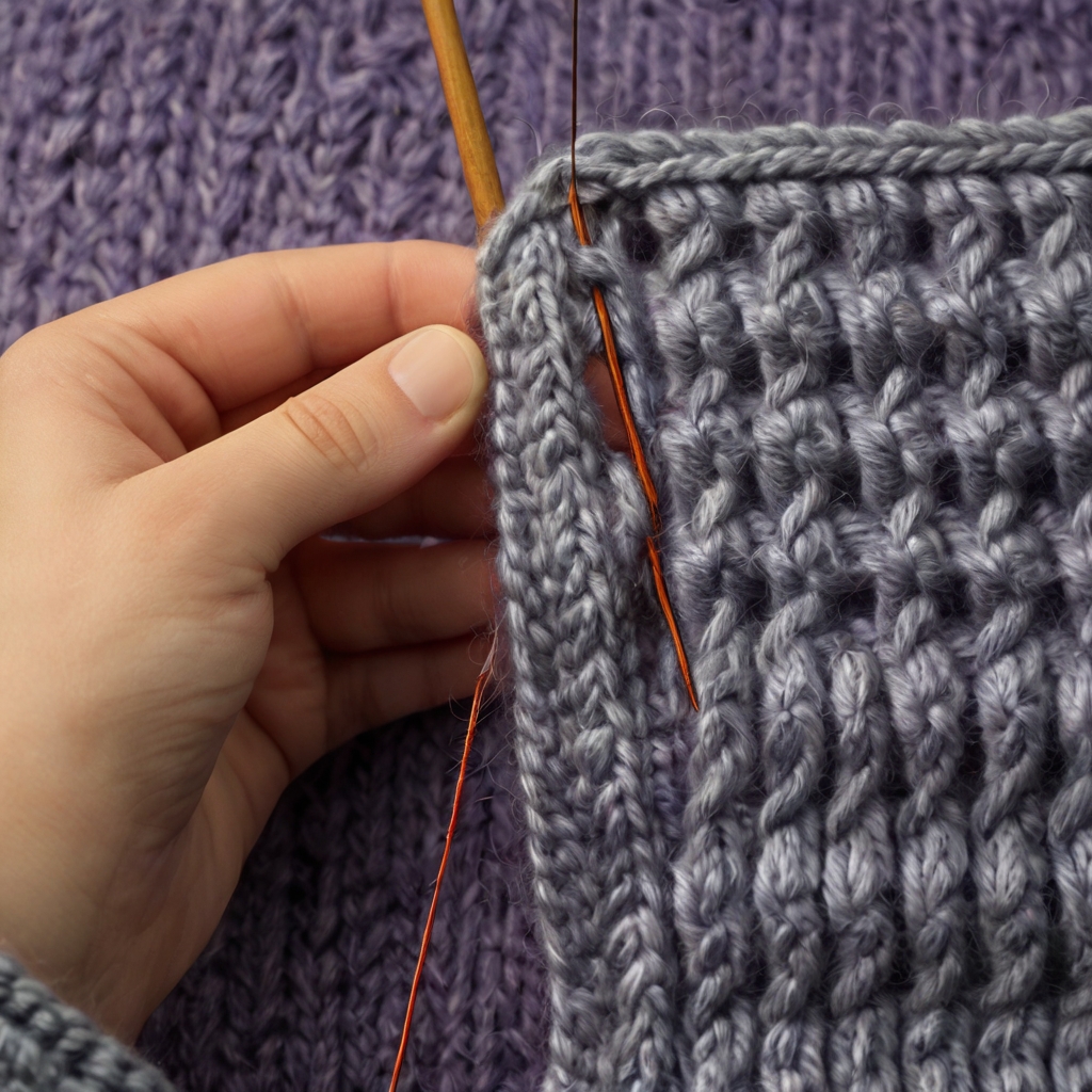 mindful knitting