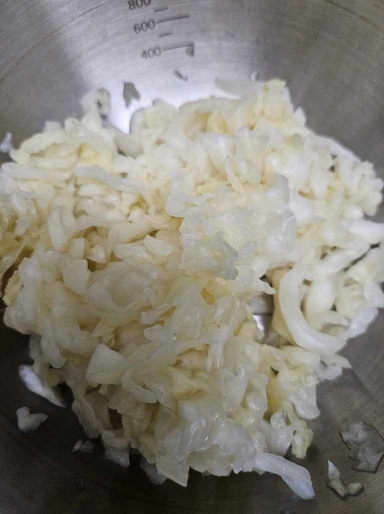 Homemade Sauerkraut