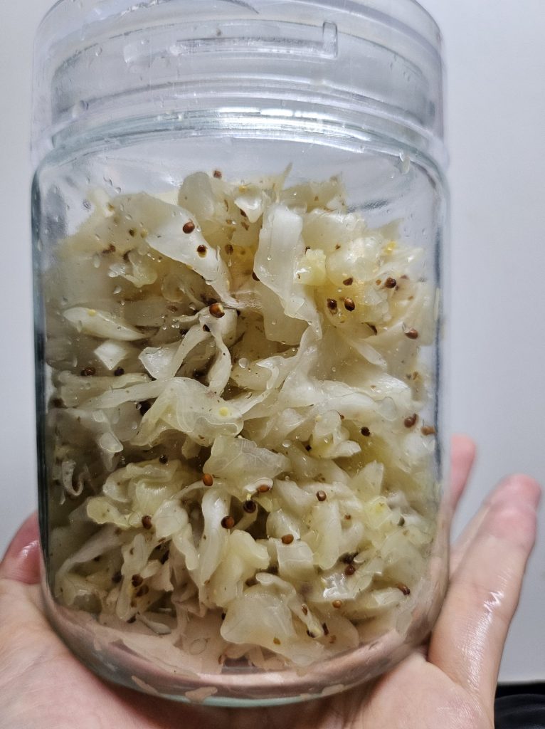 Homemade Sauerkraut