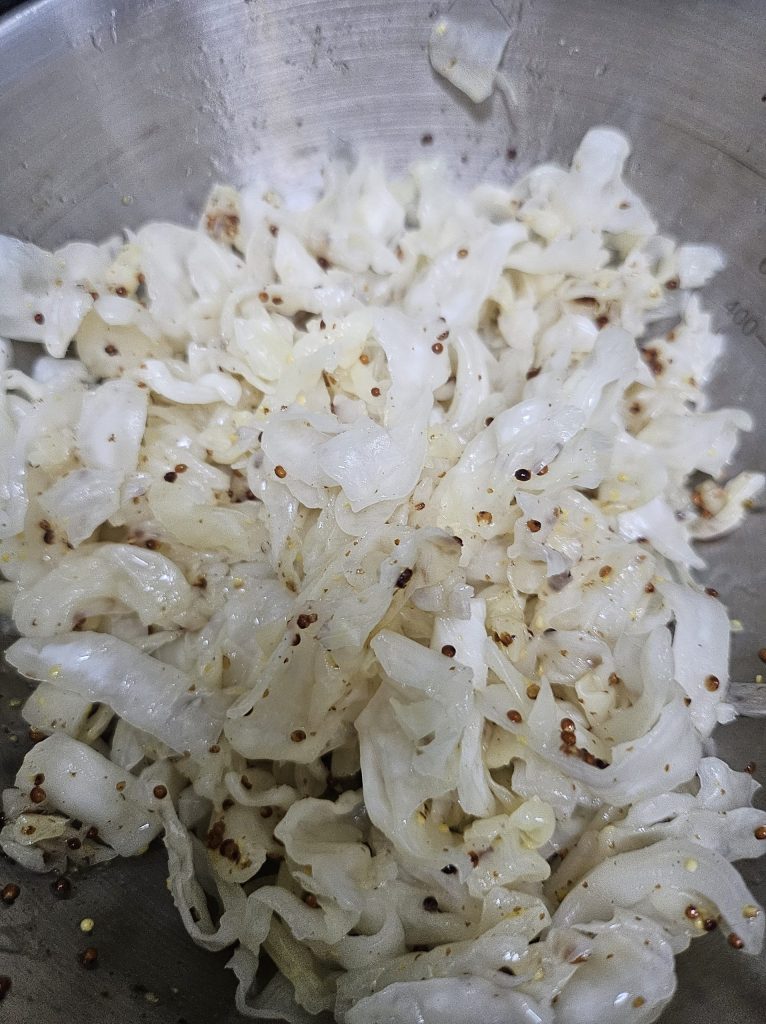 Homemade Sauerkraut